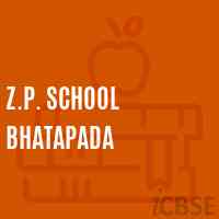 Z.P. School Bhatapada Logo