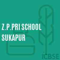 Z.P.Pri School Sukapur Logo
