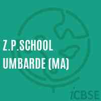 Z.P.School Umbarde (Ma) Logo