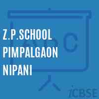 Z.P.School Pimpalgaon Nipani Logo