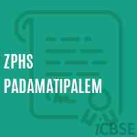 Zphs Padamatipalem Secondary School Logo