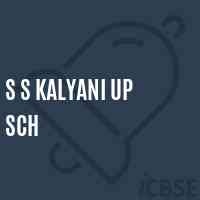 S S Kalyani Up Sch Middle School Logo