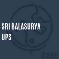 Sri Balasurya Ups Primary School Logo