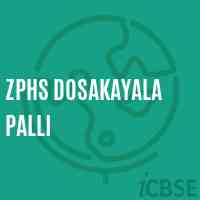 Zphs Dosakayala Palli Secondary School Logo
