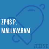Zphs P. Mallavaram Secondary School Logo