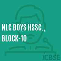 Nlc Boys Hssc., Block-10 High School Logo