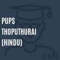 Pups Thoputhurai (Hindu) Primary School Logo