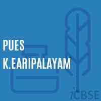 Pues K.Earipalayam Primary School Logo