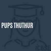 Pups Thuthur Primary School Logo