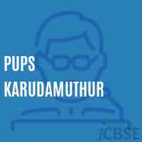Pups Karudamuthur Primary School Logo