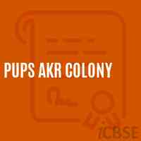 Pups Akr Colony Primary School Logo