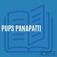 Pups Panapatti Primary School Logo