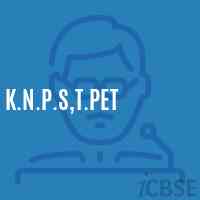 K.N.P.S,T.Pet Primary School Logo