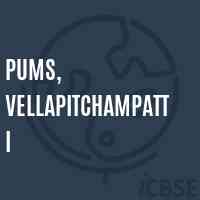 Pums, Vellapitchampatti Middle School Logo
