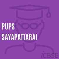 Pups Sayapattarai Primary School Logo