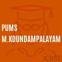 Pums M.Koundampalayam Middle School Logo