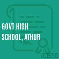 Govt.High School, Athur Logo