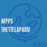 Mpps Thettelapadu Primary School Logo