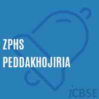 Zphs Peddakhojiria Secondary School Logo