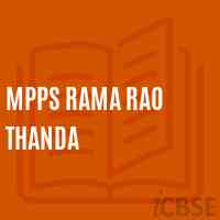 Mpps Rama Rao Thanda Primary School Logo