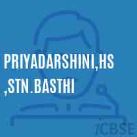 Priyadarshini,Hs,Stn.Basthi Secondary School Logo