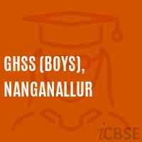 GHSS (Boys), Nanganallur High School Logo