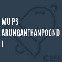 Mu Ps Arunganthanpoondi Primary School Logo