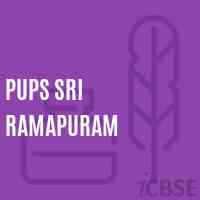 Pups Sri Ramapuram Primary School Logo