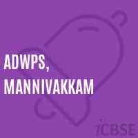 ADWPS, Mannivakkam Primary School Logo