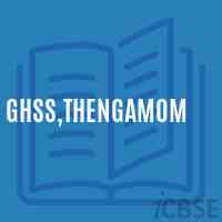 Ghss,Thengamom High School Logo
