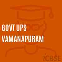 Govt Ups Vamanapuram Middle School Logo