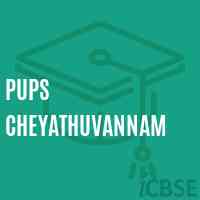 Pups Cheyathuvannam Primary School Logo