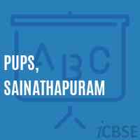 Pups, Sainathapuram Middle School Logo