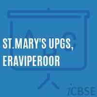 St.Mary'S Upgs, Eraviperoor Upper Primary School Logo