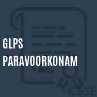 Glps Paravoorkonam Primary School Logo