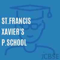 St.Francis Xavier'S P.School Logo