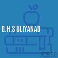 G.H.S Uliyanad Secondary School Logo