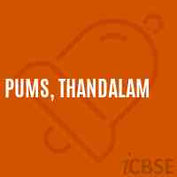Pums, Thandalam Middle School Logo