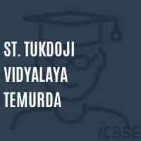 St. Tukdoji Vidyalaya Temurda High School Logo