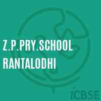 Z.P.Pry.School Rantalodhi Logo