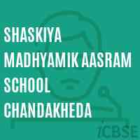 Shaskiya Madhyamik Aasram School Chandakheda Logo