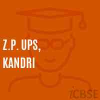 Z.P. Ups, Kandri Middle School Logo