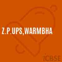 Z.P.Ups,Warmbha Middle School Logo