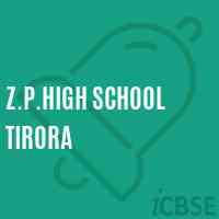 Z.P.High School Tirora Logo