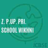 Z. P.Up. Pri. School Wikhni Logo