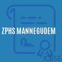 Zphs Mannegudem Secondary School Logo