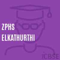 Zphs Elkathurthi Secondary School Logo
