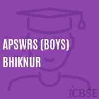 Apswrs (Boys) Bhiknur High School Logo