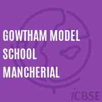 Gowtham Model School Mancherial Logo