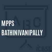 Mpps Bathinivanipally Primary School Logo